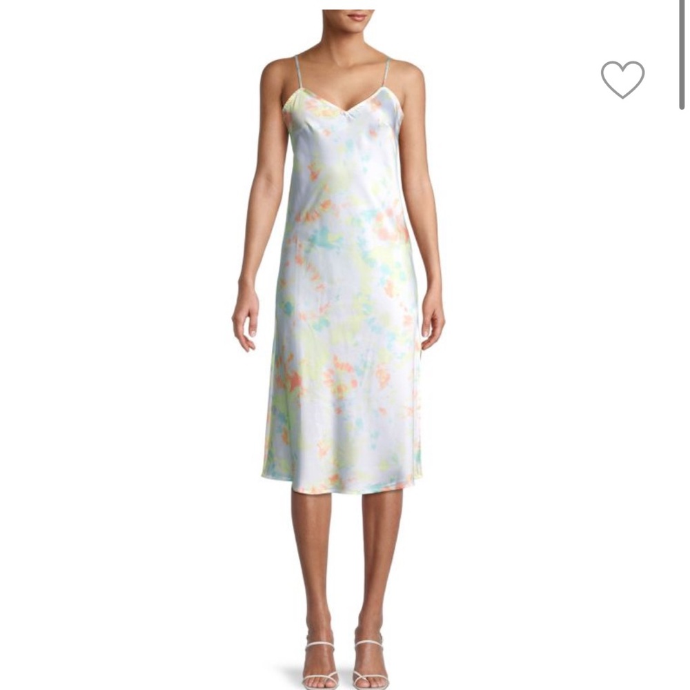 French Connection Sade Tie-Dye Slip Dress